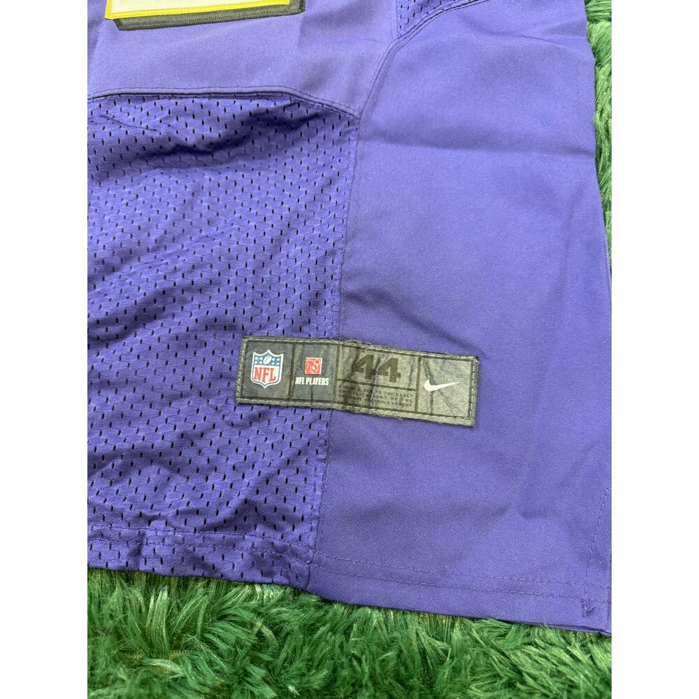 Nike Baltimore Ravens Ray Lewis 52 Men's Large Purple | Black Jersey - Picture 3 of 9